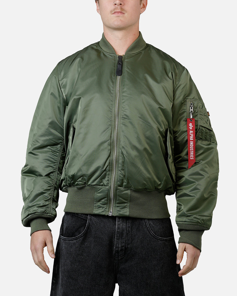 ALPHA INDUSTRIES MA-1フライトジャケット　USA製　オリーブ Alpha Industries Alpha MA-1 Flight Jacket Sage | Culture Kings US