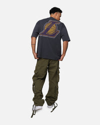 New Era Los Angeles Lakers Oversized T-Shirt Black