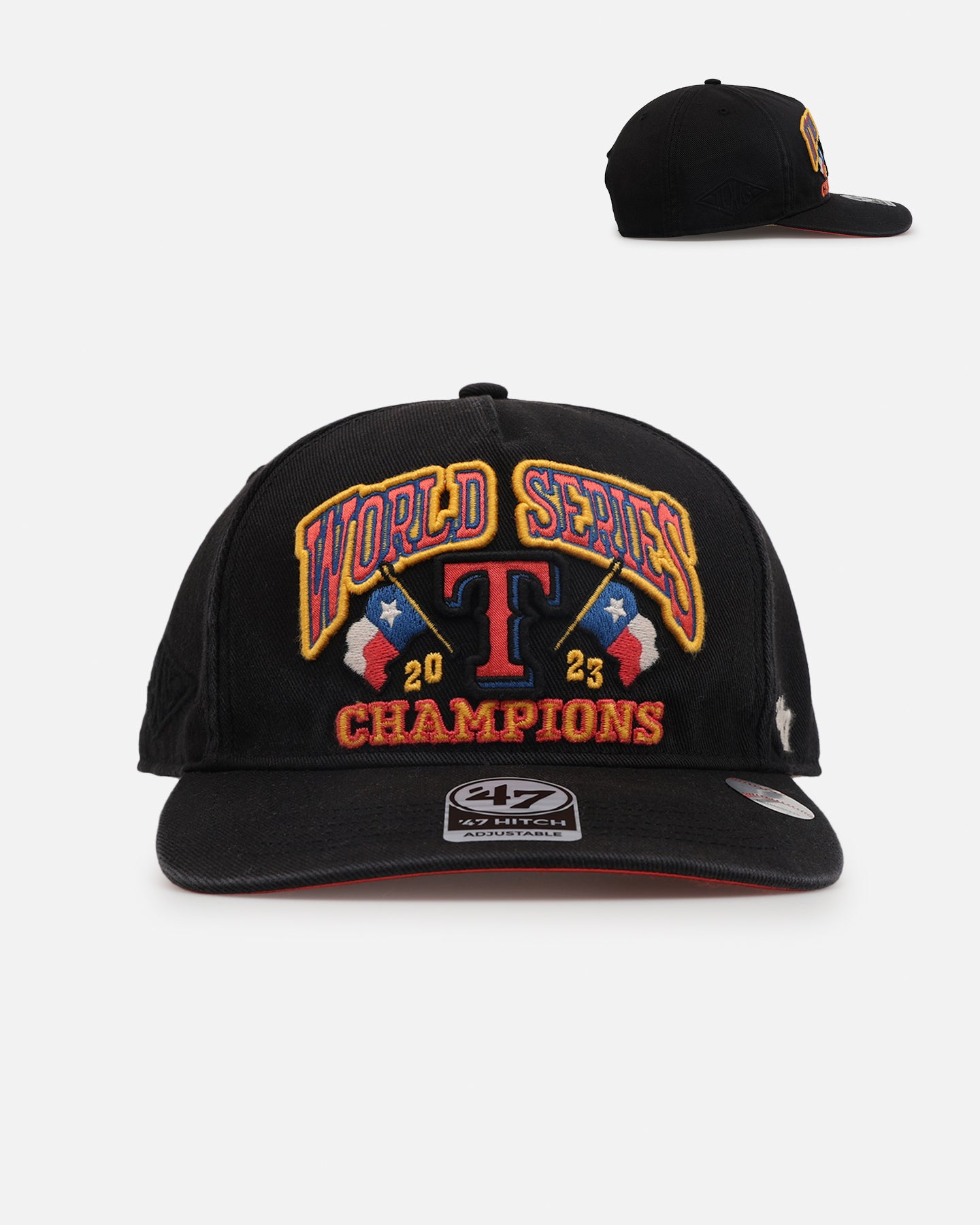 47 Brand Texas Rangers 'MLB Trophy Case' 47 Hitch Snapback Black