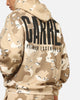 Carre Premium Essentials Hoodie Brown Camo