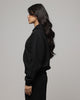 American Thrift Women's Classic Zip Hoodie Black