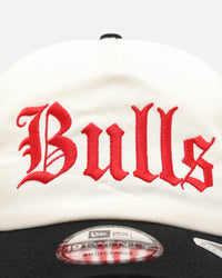 New Era Chicago Bulls 'Old English' 19TWENTY Snapback Official Team Colors