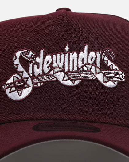New Era Tucson Sidewinders 'Minor League Maroon' 9FORTY A-Frame Snapback Maroon