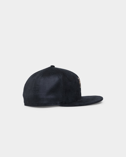 New Era New York Mets Black Tan Suede 59FIFTY Fitted Black/Tan