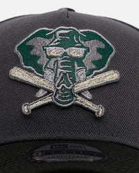 New Era Oakland Athletics 'Stealth 2.0' 9FORTY A-Frame Snapback Graphite