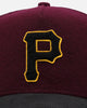 New Era Pittsburgh Pirates 'Large Chenille' 9FORTY A-Frame Snapback Maroon