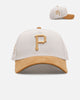 New Era Pittsburgh Pirates 'Honey Pot' 9FORTY A-Frame Snapback Stone/Wheat