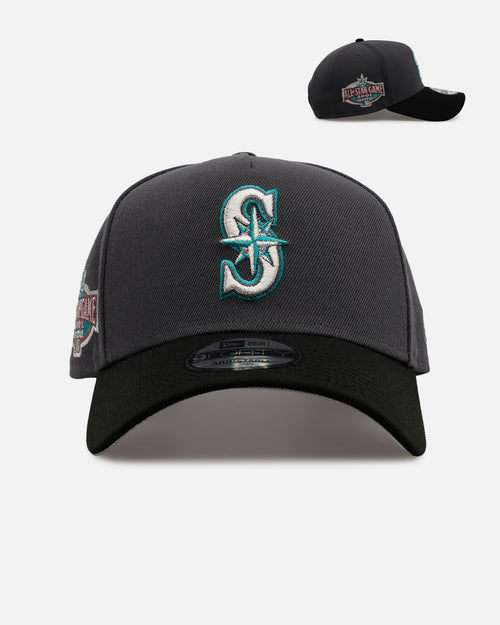 New Era Seattle Mariners 'Stealth 2.0' 9FORTY A-Frame Snapback Graphite