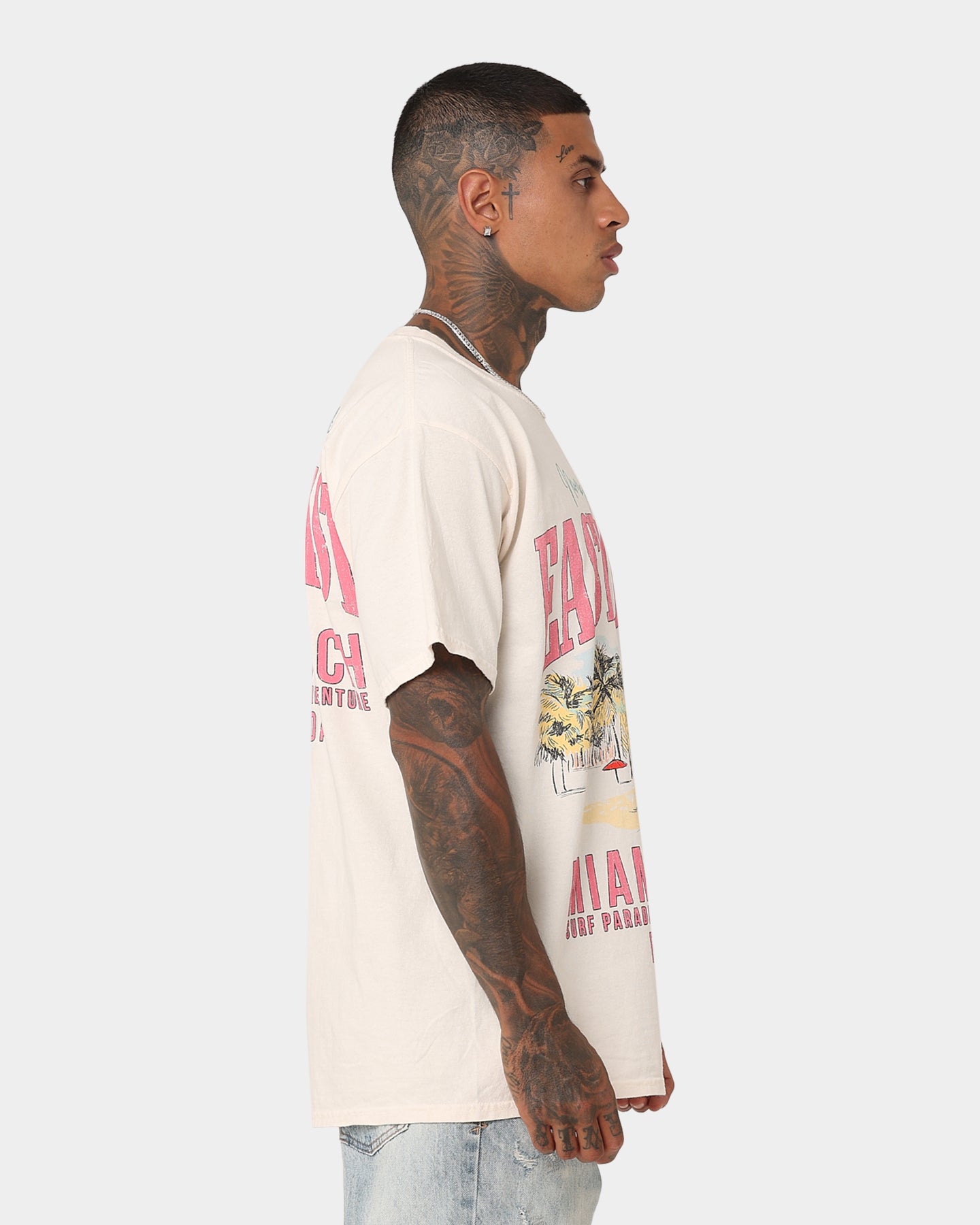 73Studio Miami Beach Vintage T-Shirt Off White | Culture Kings US