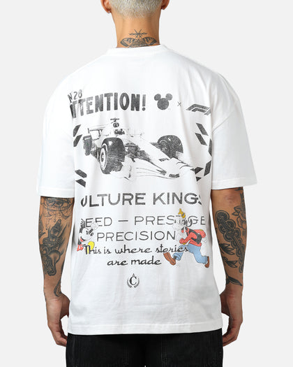Culture Kings Disney x Formula 1® Mickey Mechanic Vintage T-Shirt White