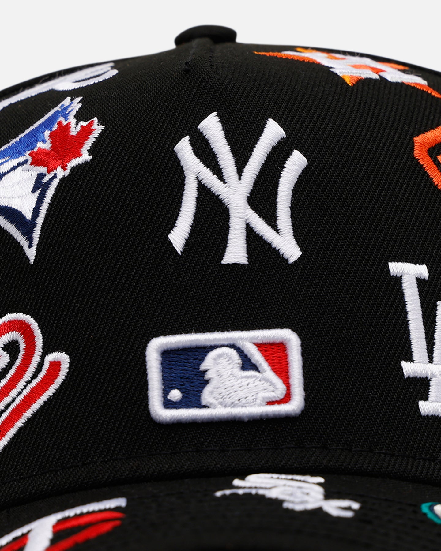 New Era MLB All Over 9FORTY A-Frame Snapback Black | Culture Kings US