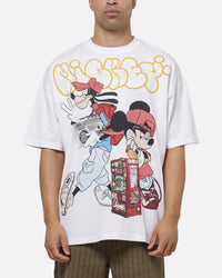 Carré X Disney Mickey & Friends Streets T-Shirt White