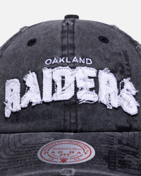 Mitchell & Ness Las Vegas Raiders 'Collegiate' Dad Fit Strapback Charcoal