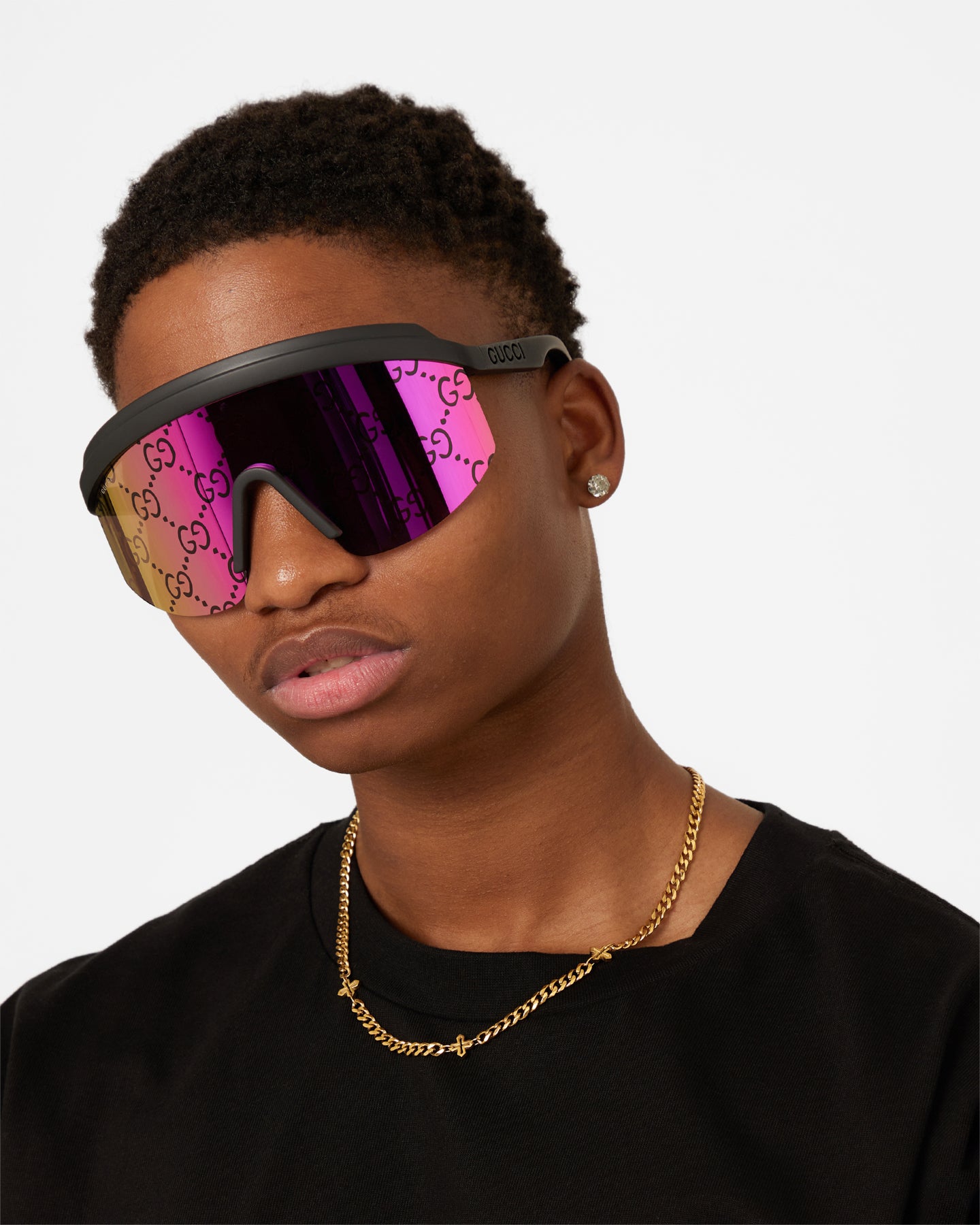 Gucci GG1477S-004 Sunglasses Black | Culture Kings US
