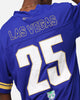 Bleacher Athletic New Zealand Warriors NRL 2025 Las Vegas Round Grid Iron T-Shirt Official Team Colour