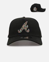 New Era Atlanta Braves 'Floral Forever' 9FORTY A-Frame Snapback Black
