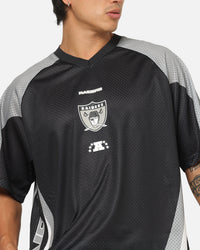 Mitchell & Ness Las Vegas Raiders Warehouse Rave Jersey Black/Grey/White