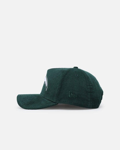 New Era Los Angeles Chargers 'Dark Green Cord' 9FORTY A-Frame Corduroy Snapback Dark Green