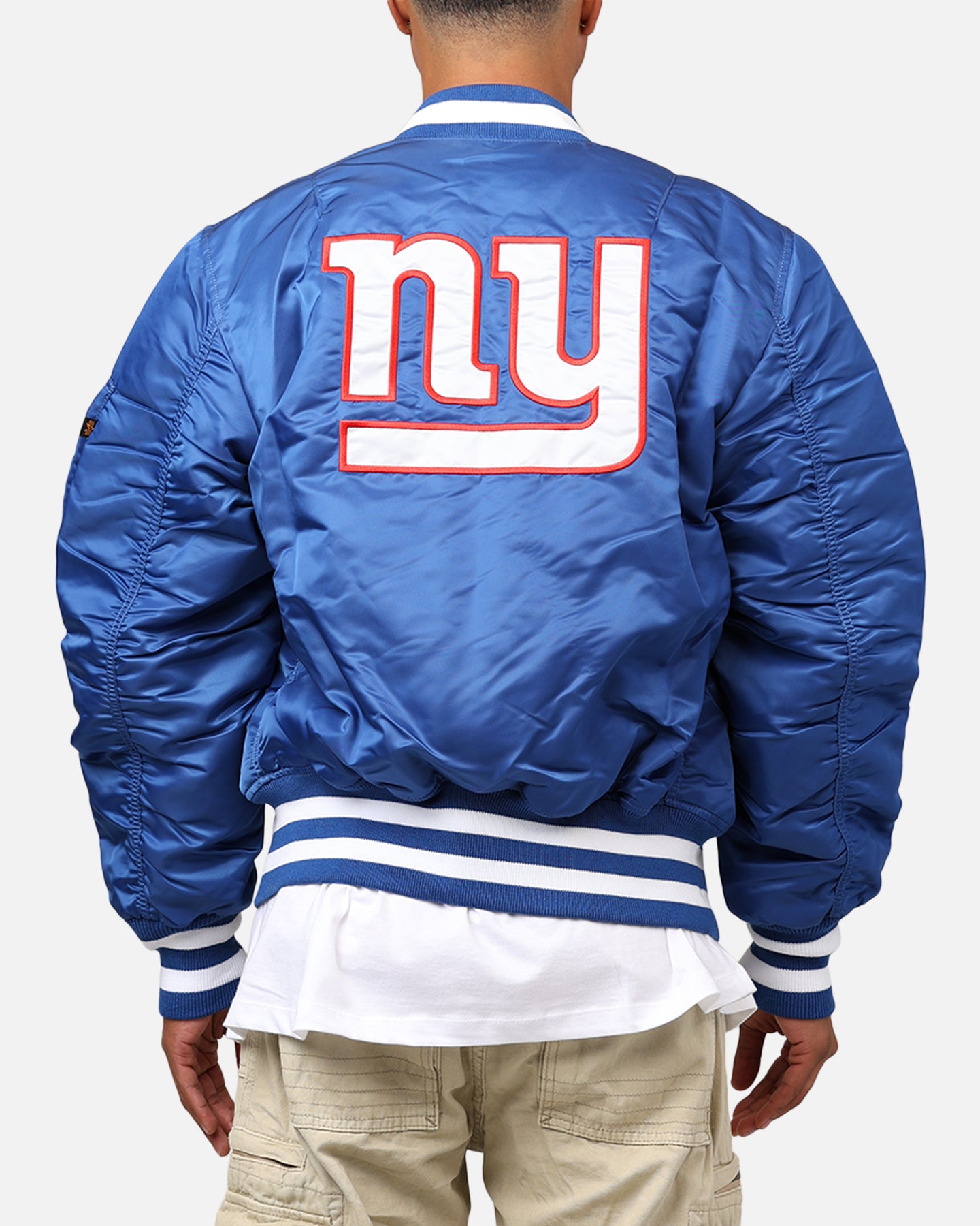 New Era X Alpha Series X NFL New York Giants MA-1 Bomber Jacket