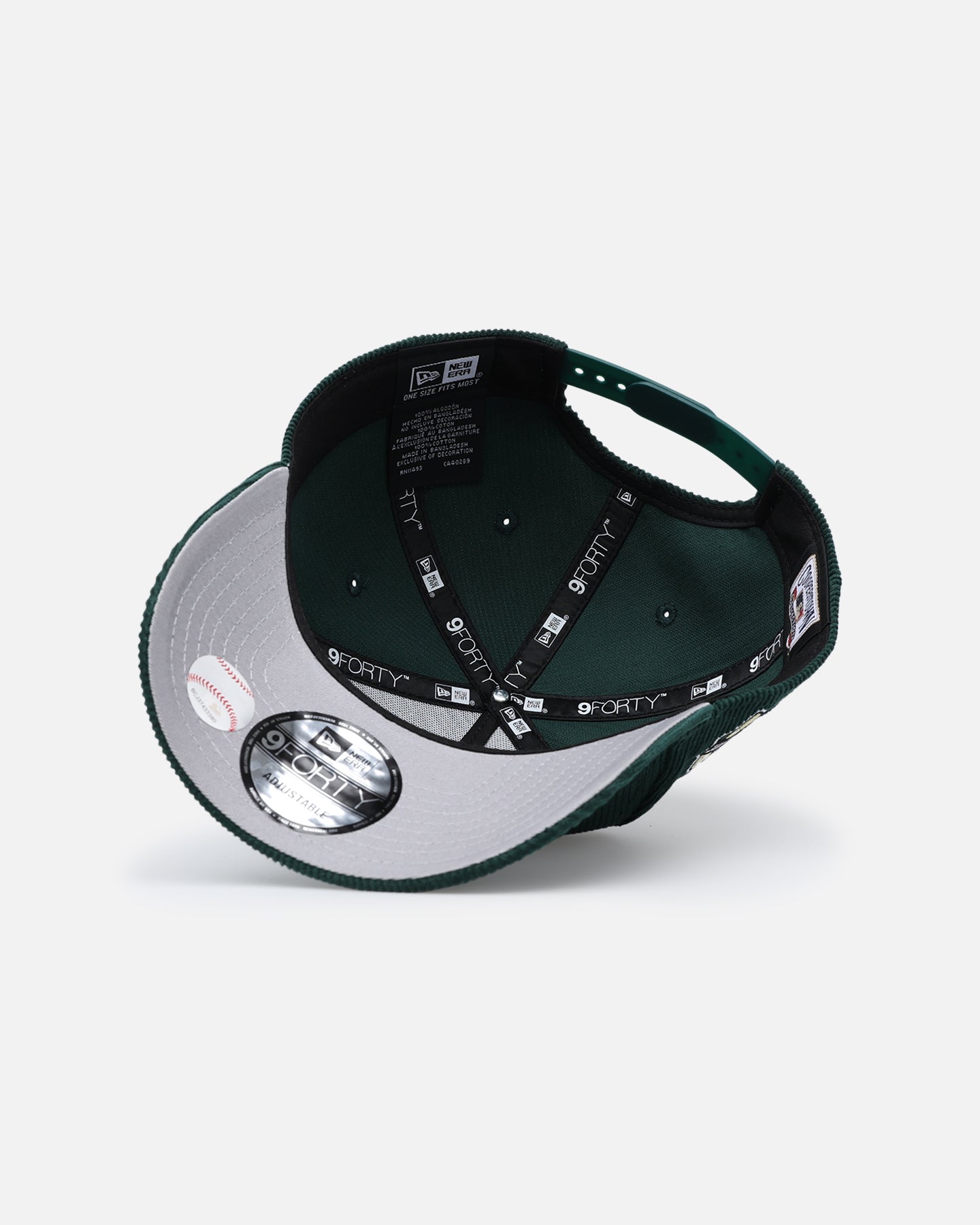 New Era Houston Astros 'Dark Green Cord' 9FORTY A-Frame Snapback