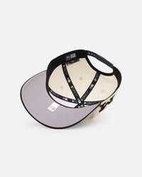 New Era Michigan Wolverines 'Vintage Arch Logo' 9FORTY A-Frame Snapback Official Team Colors