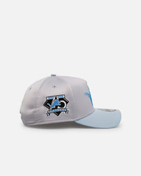 New Era Detroit Lions 'Team Color Satin' 9FORTY A-Frame Snapback Official Team Color