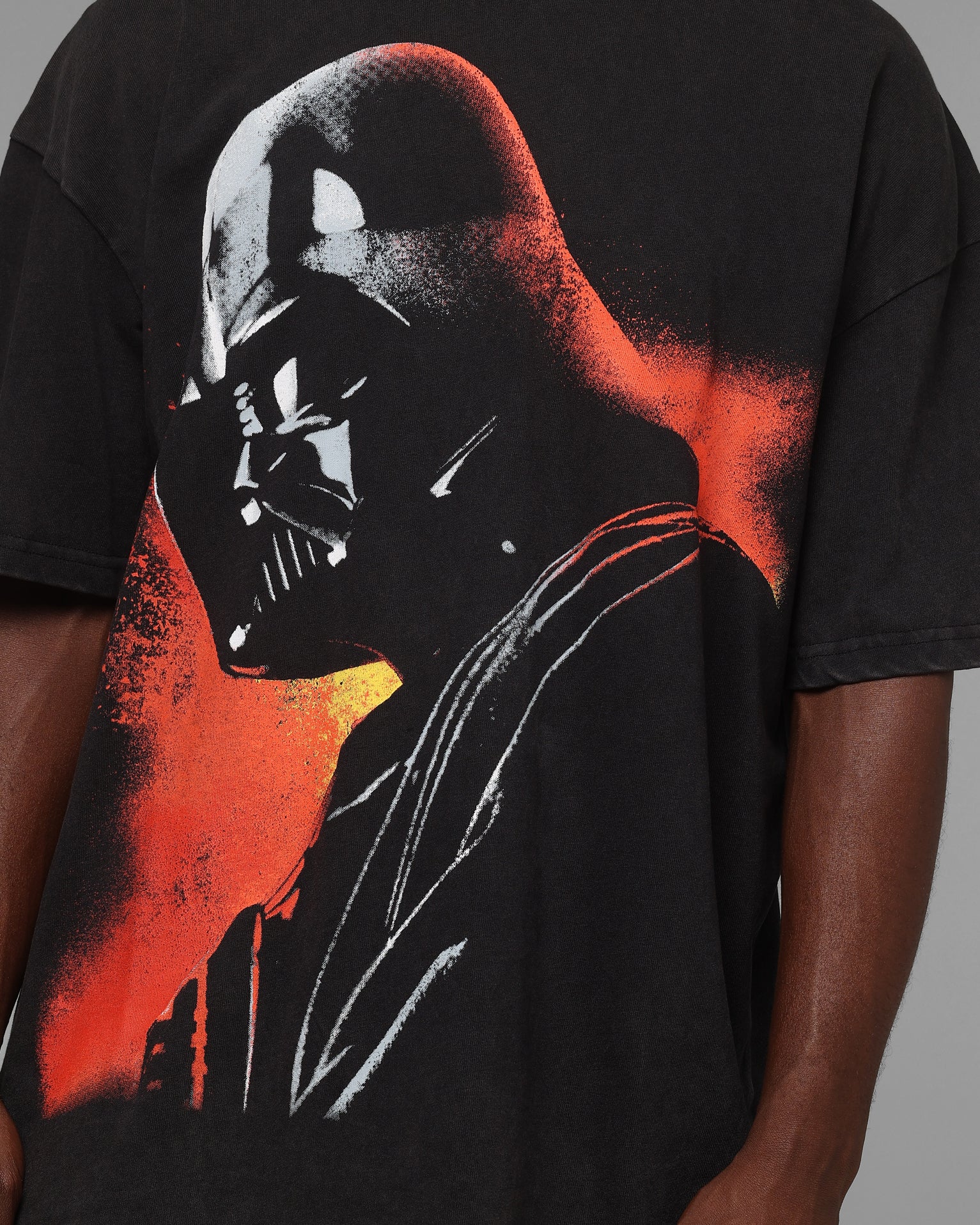 Star Wars Darth Vader T-Shirt Black Wash | Culture Kings US
