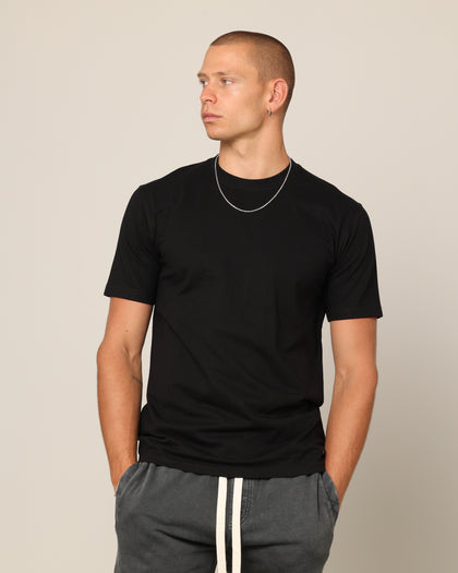 Carré Blanc Form T-Shirt Black