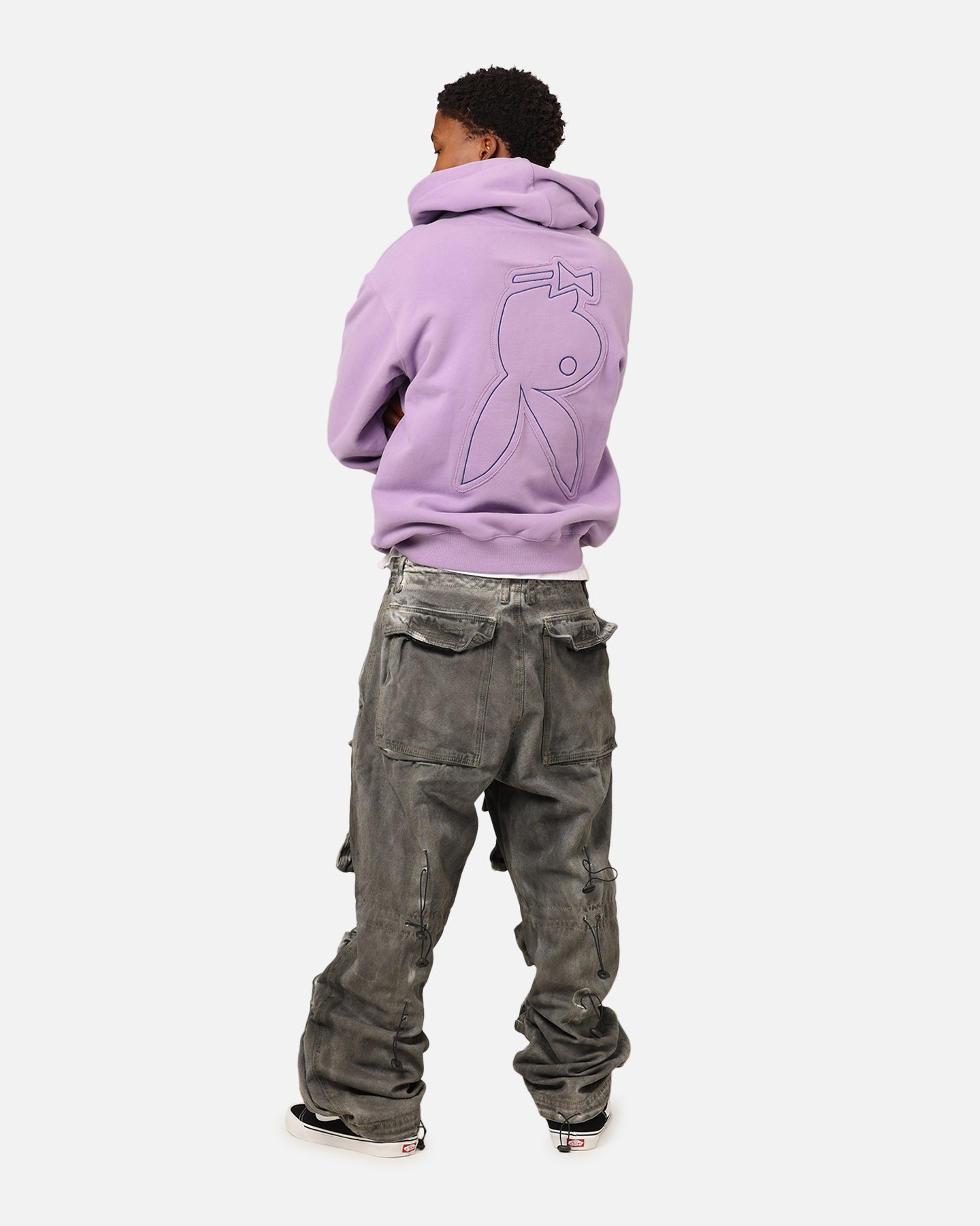 Playboy By Culture Kings Roughboy Full Zip Hoodie Purple | Culture