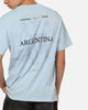 Majestic Athletic Argentina Halftone Crest T-Shirt Argentina Blue