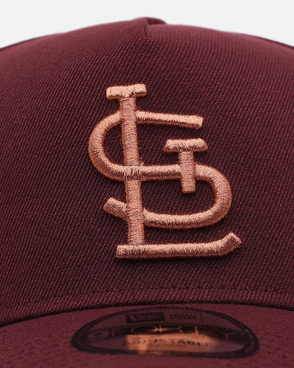 New Era St. Louis Cardinals 'Penny' 9FORTY A-Frame Snapback Maroon
