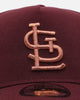 New Era St. Louis Cardinals 'Penny' 9FORTY A-Frame Snapback Maroon