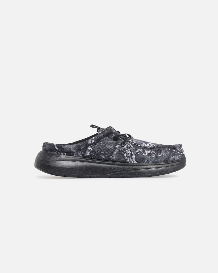 Hey Dude Jelly Roll Wally Comf Slip Black Camo Mens Loafers 45751-0DQ Size 9 Hey Dude Jelly Roll Wally Edge Slip Black/Camo | Culture  main image 3