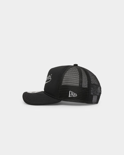 New Era Los Angeles Dodgers Rhinestone Trucker 9FORTY A-Frame Snapback Black