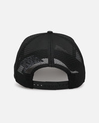 New Era Detroit Tigers 'Camo' 9FORTY A-Frame Trucker Snapback Black
