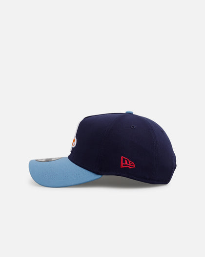 New Era Boston Red Sox 'Coral' 9FORTY A-Frame Snapback Navy/Sky
