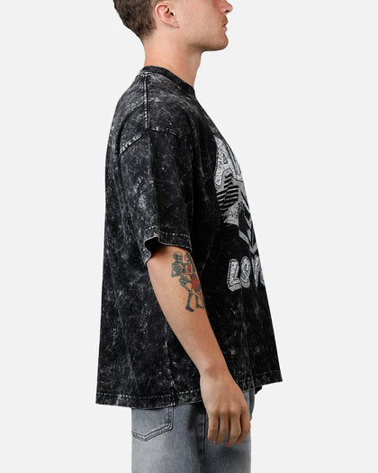 New Era Las Vegas Aces Boxy Essentials T-Shirt Washed Black