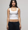 American Thrift Women's Scoop Neck Tank White