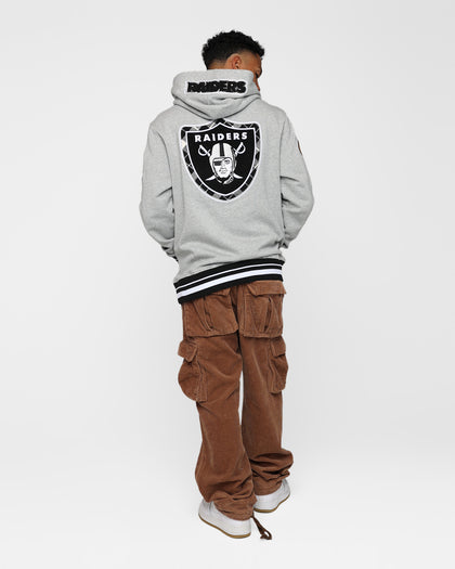 Pro Standard Las Vegas Raiders Pro Prep Hoodie Heather Grey/Black