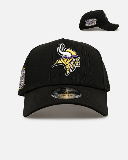 New Era Minnesota Vikings 'Black And Team Color' 9FORTY A-Frame Snapback Black/Official Team Color