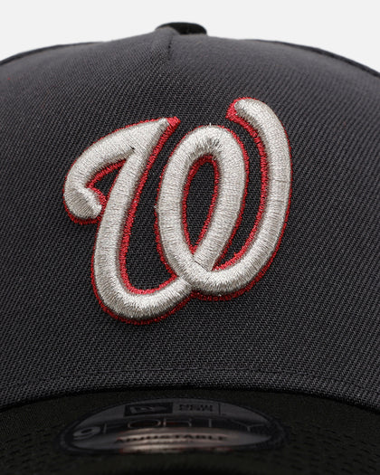 New Era Washington Nationals 'Stealth 2.0' 9FORTY A-Frame Snapback Graphite