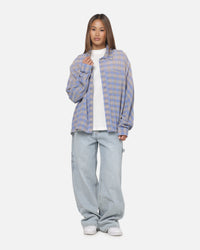 Represent Santa Monica Flannel Drift Blue