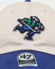 47 Brand Vancouver Canucks Two Tone 47 Clean Up Strapback Natural