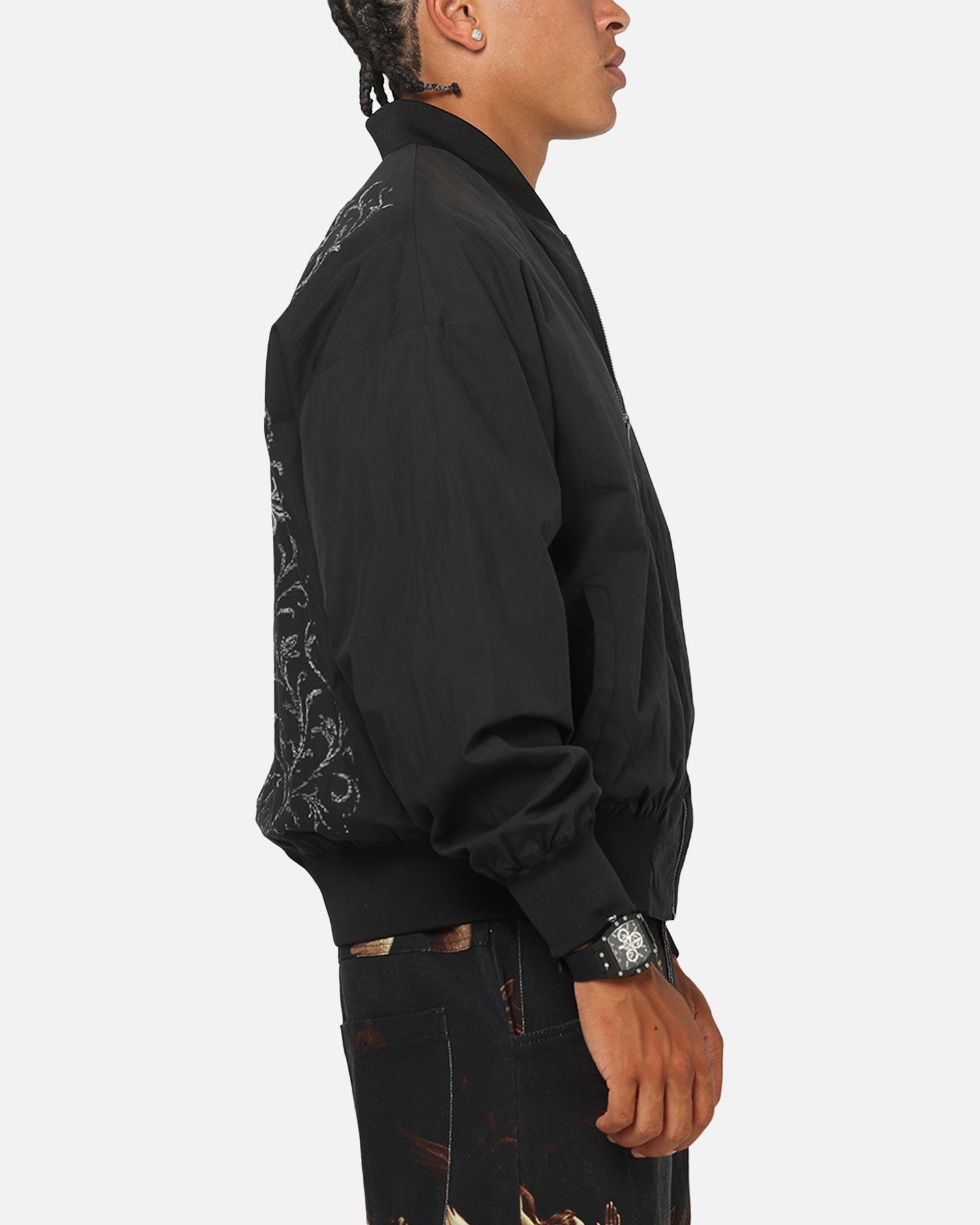 Saint Morta Crossbearer Bomber Jacket Black | Culture Kings US