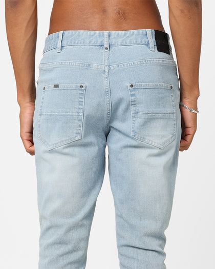 Carre Daily Distressed Jeans Superwash Blue