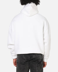Saint Morta Studios Logo Boxy Hoodie White