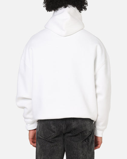 Saint Morta Studios Logo Boxy Hoodie White