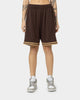 Mitchell & Ness Chicago Bulls Lux Brown Swingman Shorts Baroque Brown