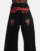 Ed Hardy Death Before Dishonour Jeans Black