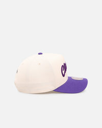 Mitchell & Ness Chicago Bulls 'Chainstitch Wordmark' Pro Pinch Snapback Purple